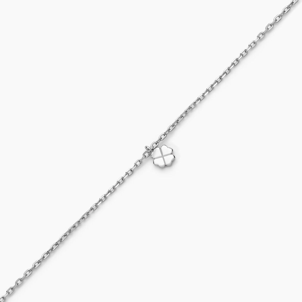 Bracelet Mayane Argent Blanc - Bracelets chaînes Femme | Marc Orian