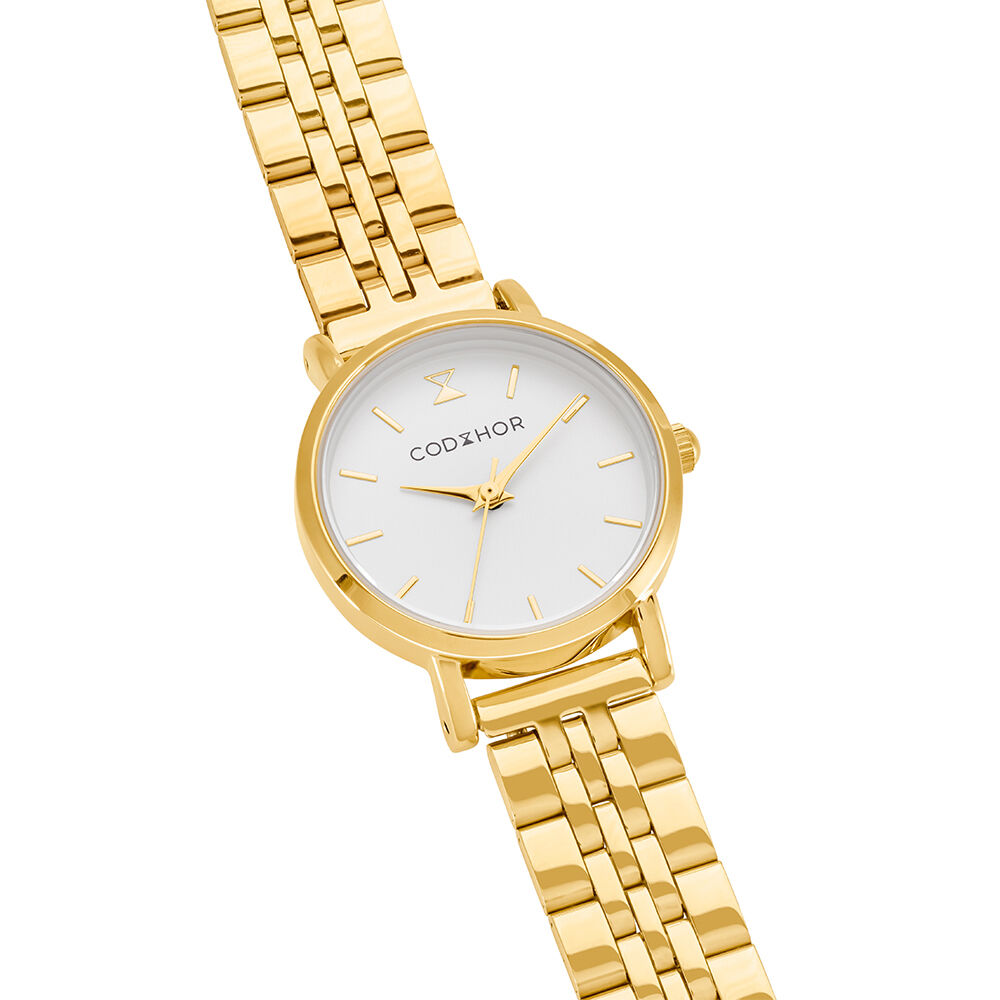 Montre Codhor Alix Blanc - Montres classiques Femme | Marc Orian