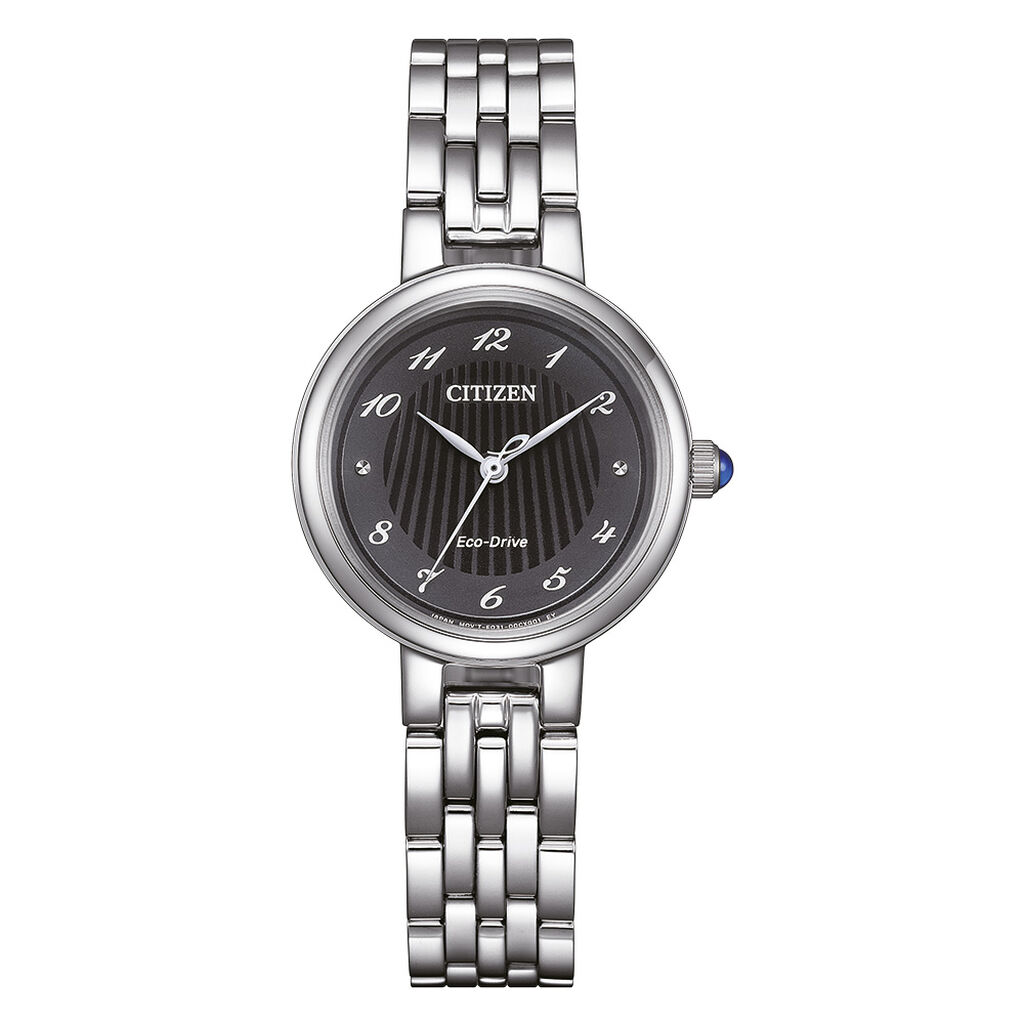 Montre Citizen L Round Noir - Montres &eacute;tanches Femme | Marc Orian