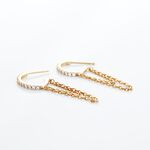 Cr&eacute;oles Plaqu&eacute; Or Leinhard Oxydes De Zirconium - Cr&eacute;oles Femme | Marc Orian