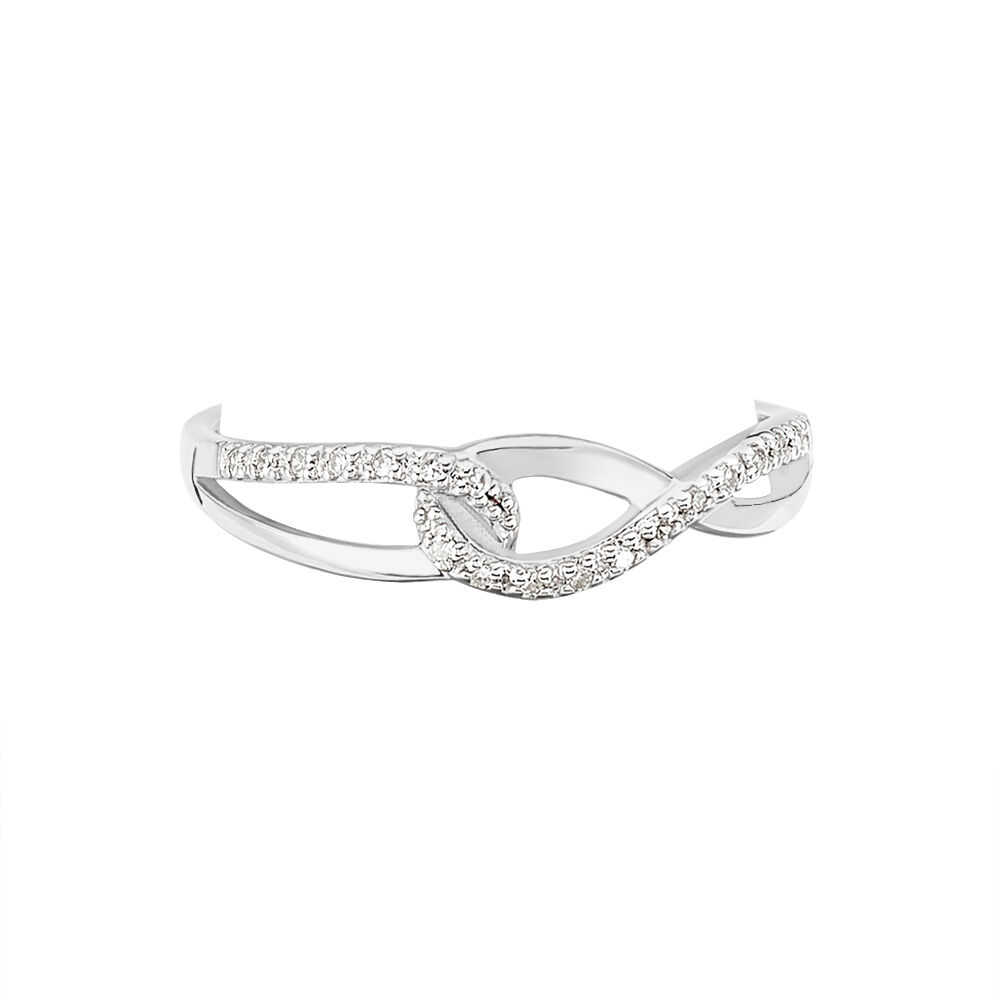 Bague Osanna Or Blanc Diamant - Bagues pierres précieuses Femme | Marc Orian