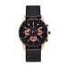 Montre Montignac Round Chrono Noir - Montres étanches Homme | Marc Orian