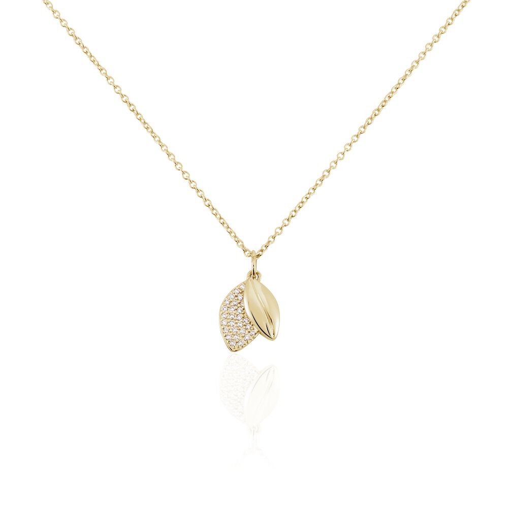 Collier Plaqué Or Jaune Simao Oxydes De Zirconium - Colliers avec pierres Femme | Marc Orian