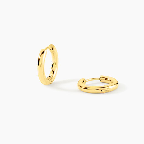 Cr&eacute;oles Minna Acier Jaune - Cr&eacute;oles Femme | Marc Orian