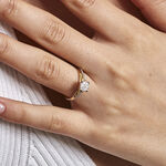 Bague Kate Or Jaune Diamant - Parures de mariage Femme | Marc Orian