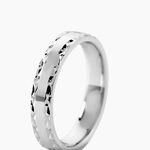 Alliance Devon Argent Blanc - Alliances duo Homme | Marc Orian