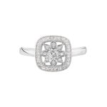 Bague Alixia Or Blanc Diamant - Parures de mariage Femme | Marc Orian