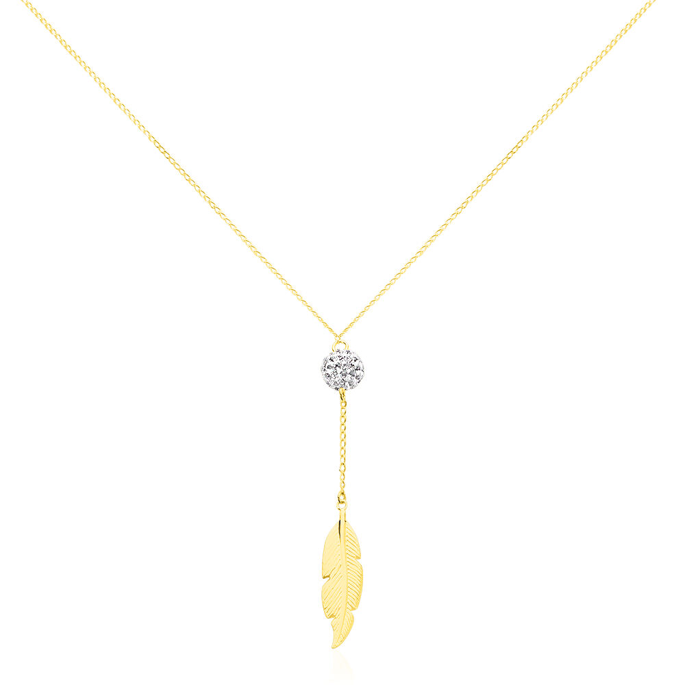 Collier Powoo Or Jaune Strass -  Femme | Marc Orian