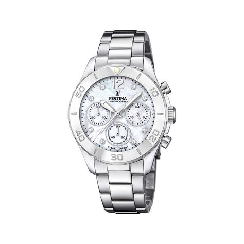 Montre Festina Boyfriend Collection Nacre Blanche - Montres sport Femme | Marc Orian