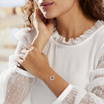 Bracelet Calandra Argent Blanc Oxyde De Zirconium - Bracelets fantaisie Femme | Marc Orian