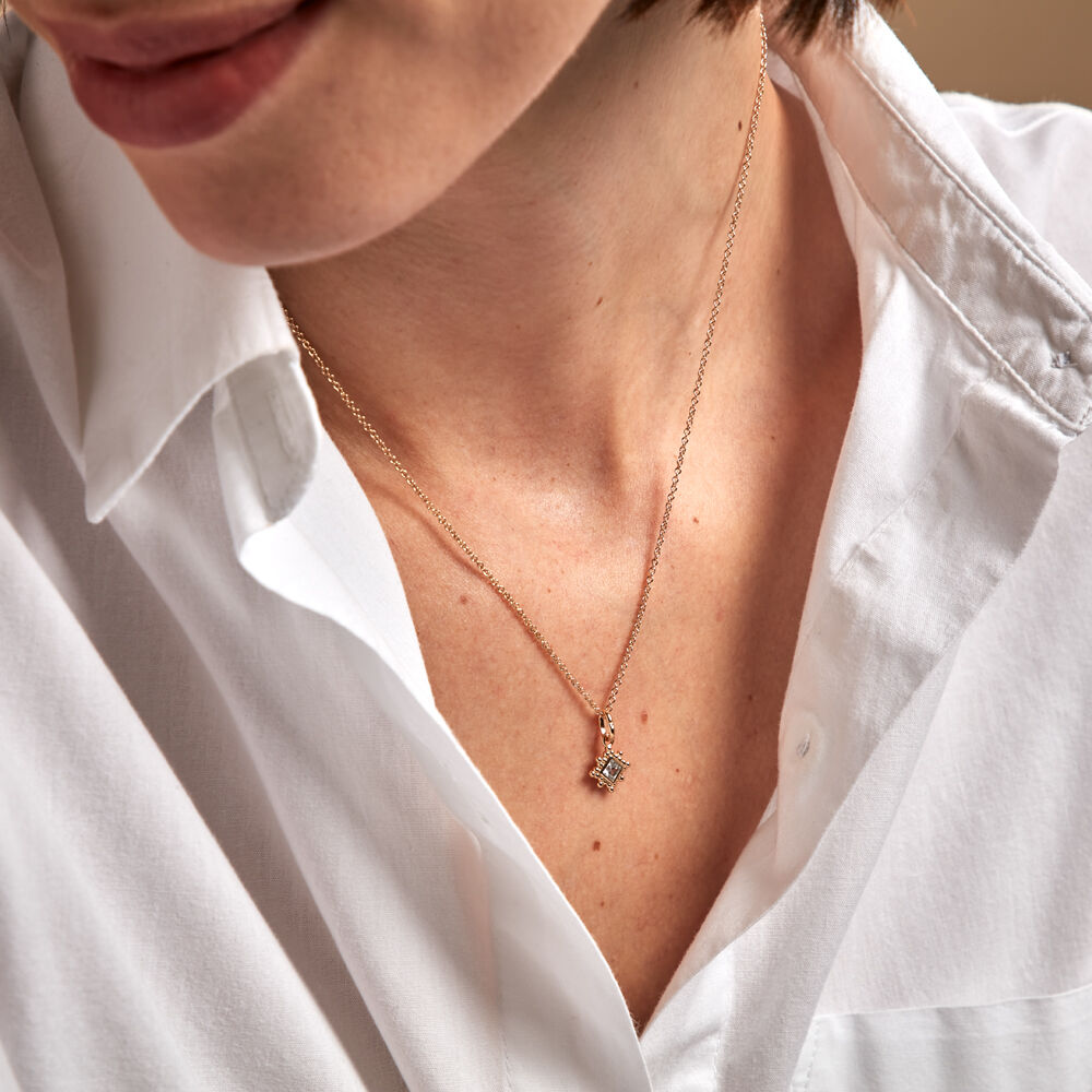 Collier Bobbie Plaqué Or Jaune Oxyde De Zirconium - Colliers avec pierres Femme | Marc Orian