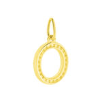 Pendentif Lettre O Or Jaune Oxyde - Pendentifs Famille | Marc Orian