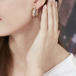 Cr&eacute;oles Kiara Or Bicolore - Cr&eacute;oles Femme | Marc Orian