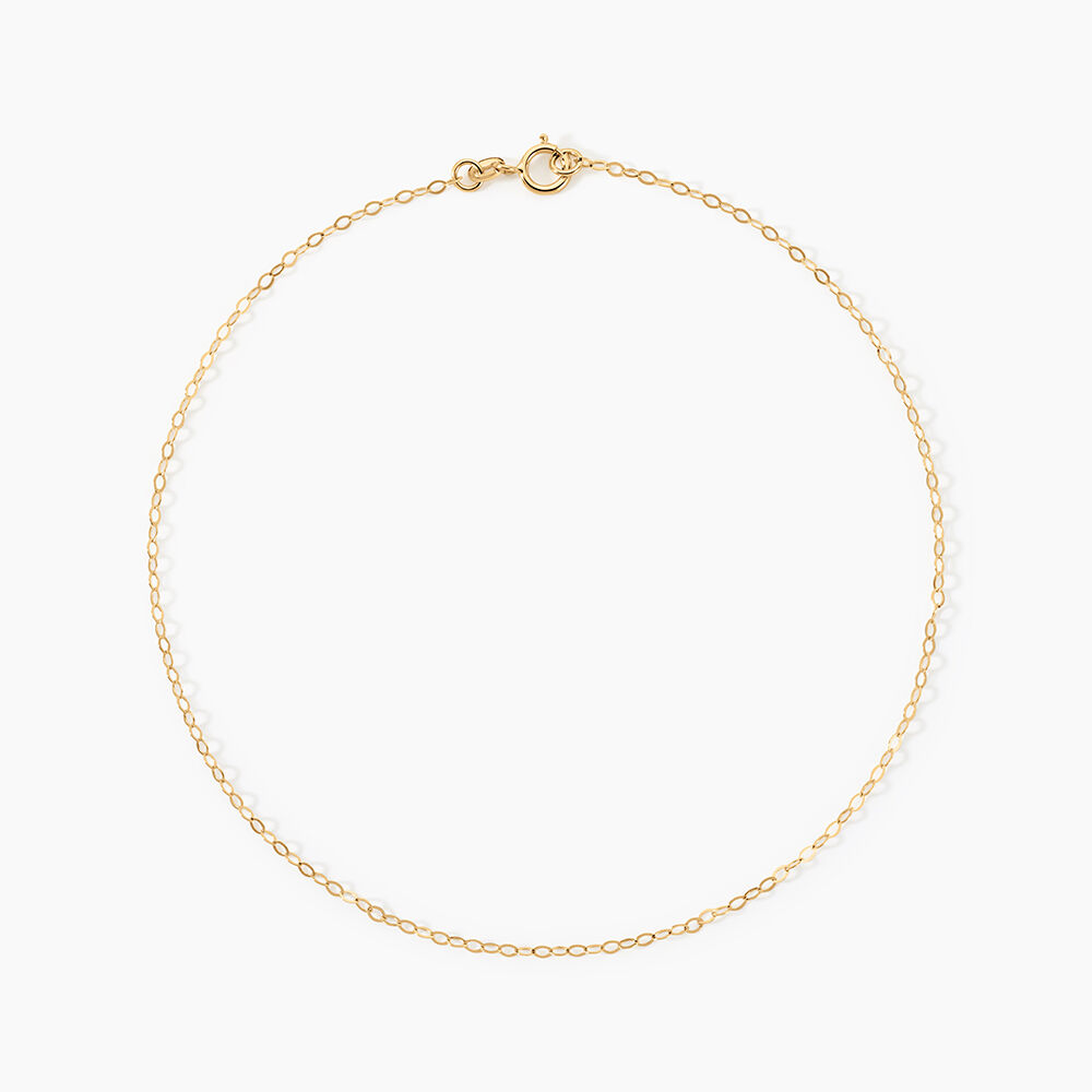 Cha&icirc;ne De Cheville Fiorbes Or Jaune - Chaines de cheville Femme | Marc Orian