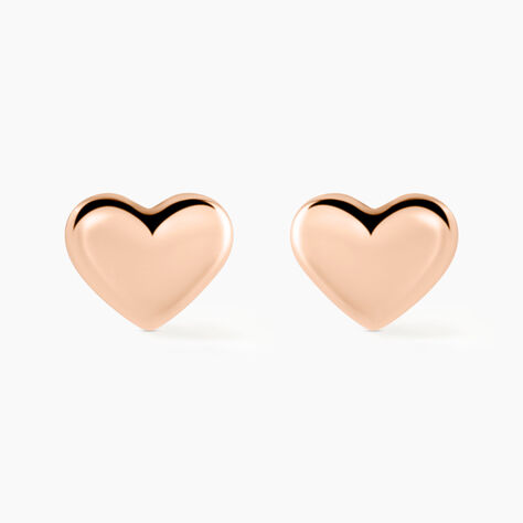 Boucles D'oreilles Puces Lison Or Rose - Puces Enfant | Marc Orian