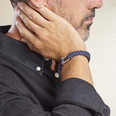 Bracelet Robin Acier Blanc - Bracelets Homme | Marc Orian