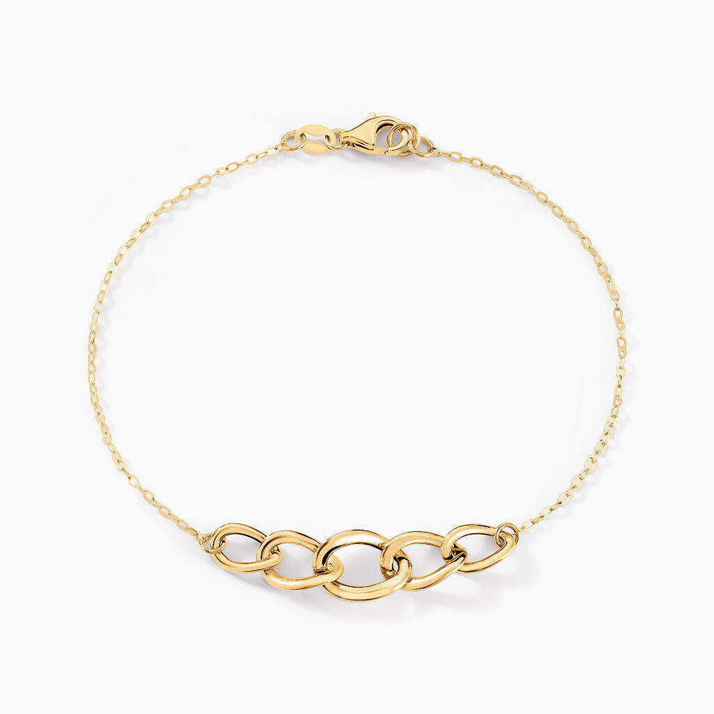 Bracelet Phyllida Or Jaune - Bracelets cha&icirc;nes Femme | Marc Orian
