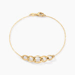 Bracelet Phyllida Or Jaune - Bracelets cha&icirc;nes Femme | Marc Orian