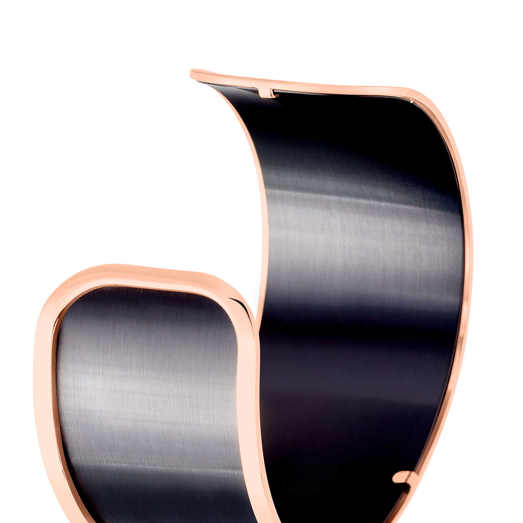 Bracelet Jonc Acier Rose Strass - Bracelets jonc Femme | Marc Orian