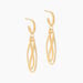 Boucles D'Oreilles Pendantes Boudicca Or Jaune - Pendantes Femme | Marc Orian