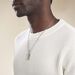 Collier Phebus Him Classique Acier Blanc - Colliers fantaisie Homme | Marc Orian