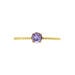 Bague Or Jaune Demi Amethyste - Bagues pierres fines Femme | Marc Orian