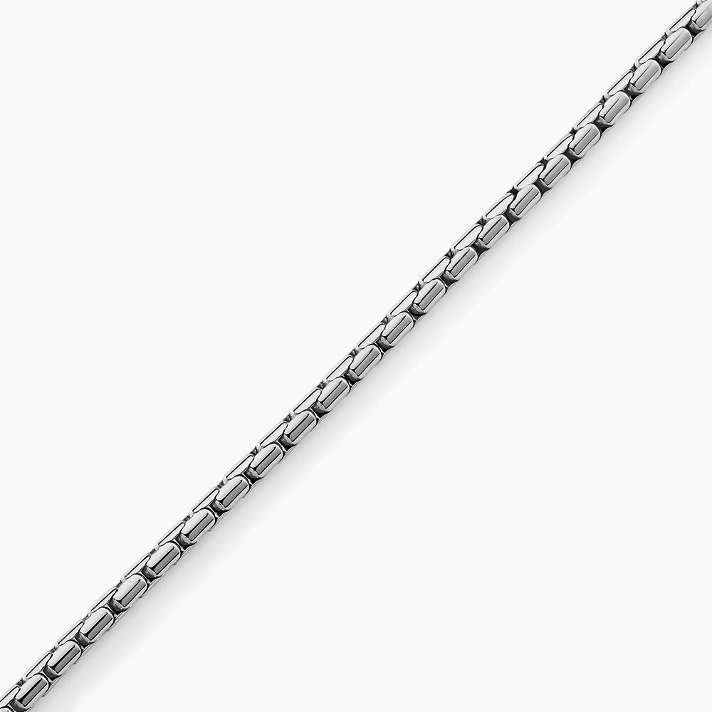 Bracelet Boss Evan Acier Blanc - Bracelets cha&icirc;nes Homme | Marc Orian