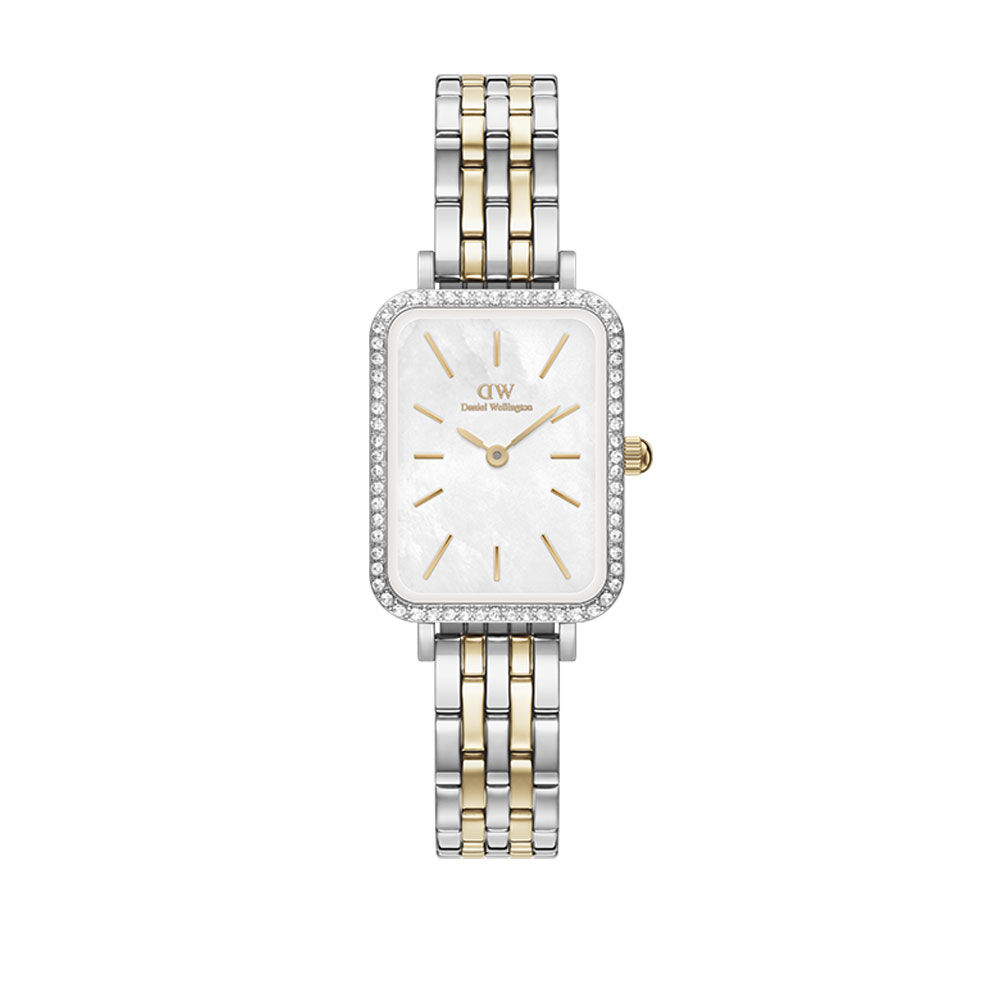 Montre Daniel Wellington Quadro Nacre Blanche - Montres étanches Femme | Marc Orian