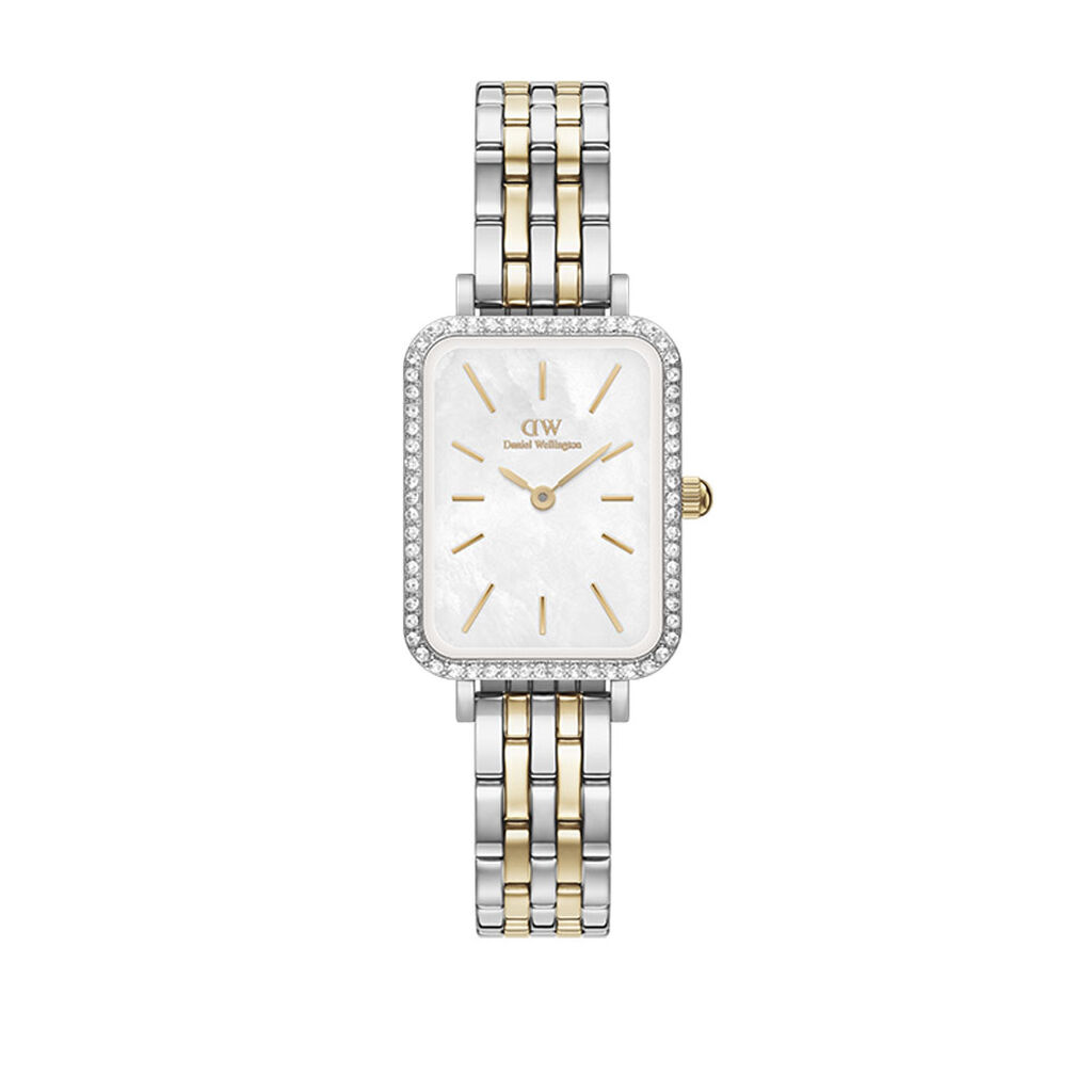Montre Daniel Wellington Quadro Nacre Blanche - Montres étanches Femme | Marc Orian