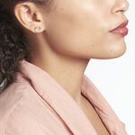 Boucles D'oreilles Puces Budenicus Argent Oxyde De Zirconium - Puces Femme | Marc Orian