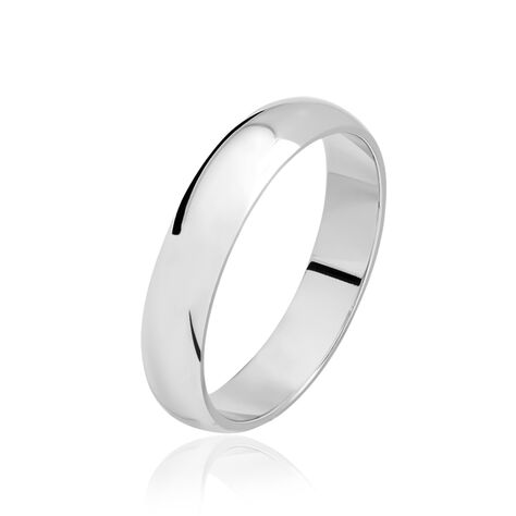 Alliance Demi Jonc Or Blanc - Alliances classiques Famille | Marc Orian