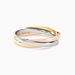 Alliance Entrelacee Ruban Plat Or Tricolore - Alliances duo Unisex | Marc Orian