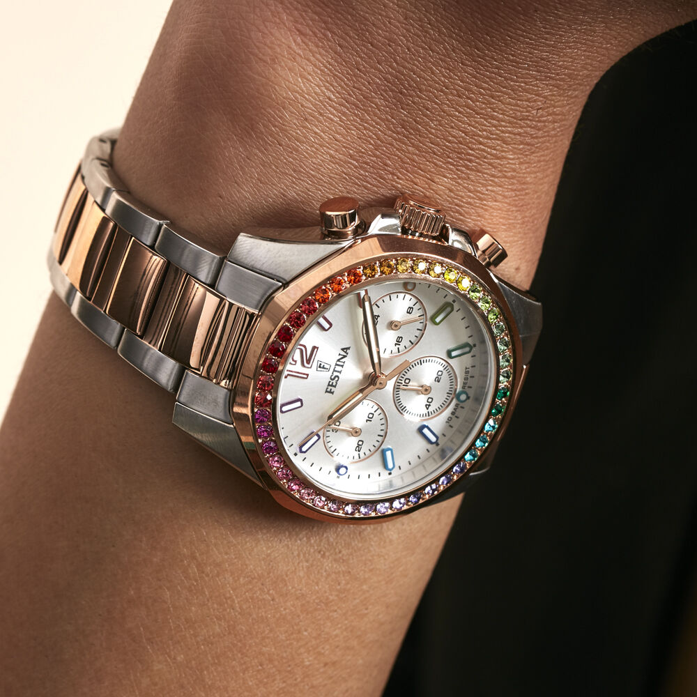 Montre Festina Boyfriend Blanc - Montres étanches Femme | Marc Orian