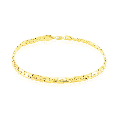 Bracelet Ivy Maille Haricot Or Jaune - Bracelets mailles Femme | Marc Orian