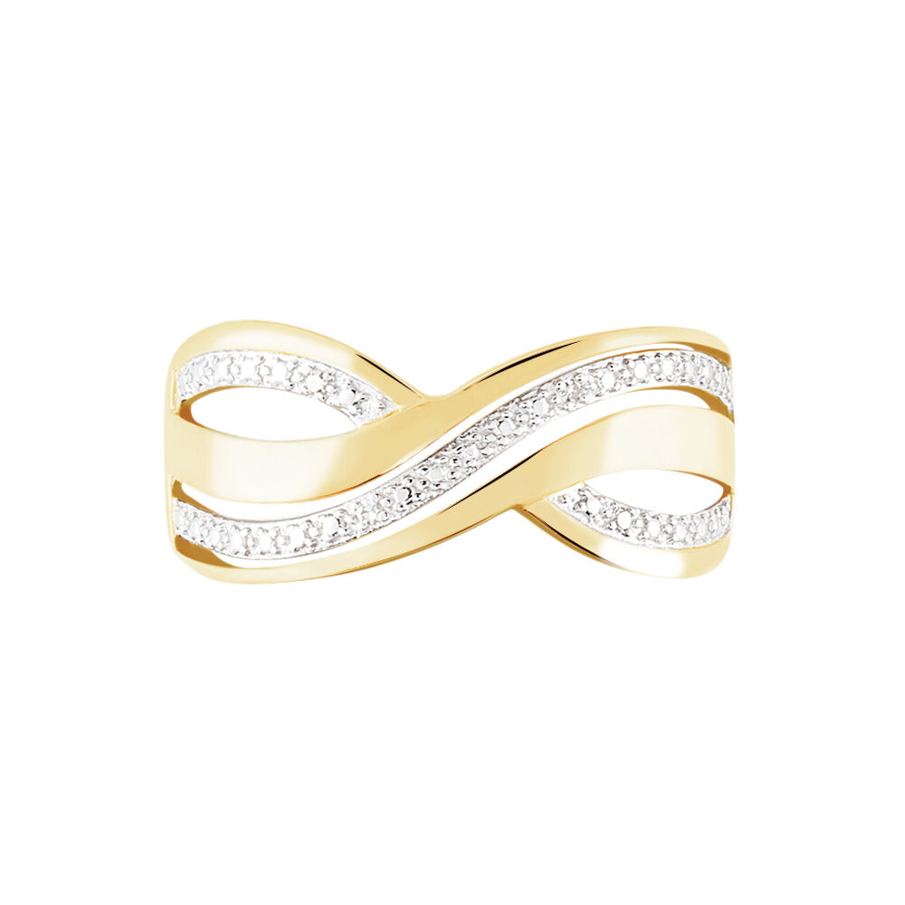 Bague Callistine Or Jaune Diamant - Bagues pierres précieuses Femme | Marc Orian
