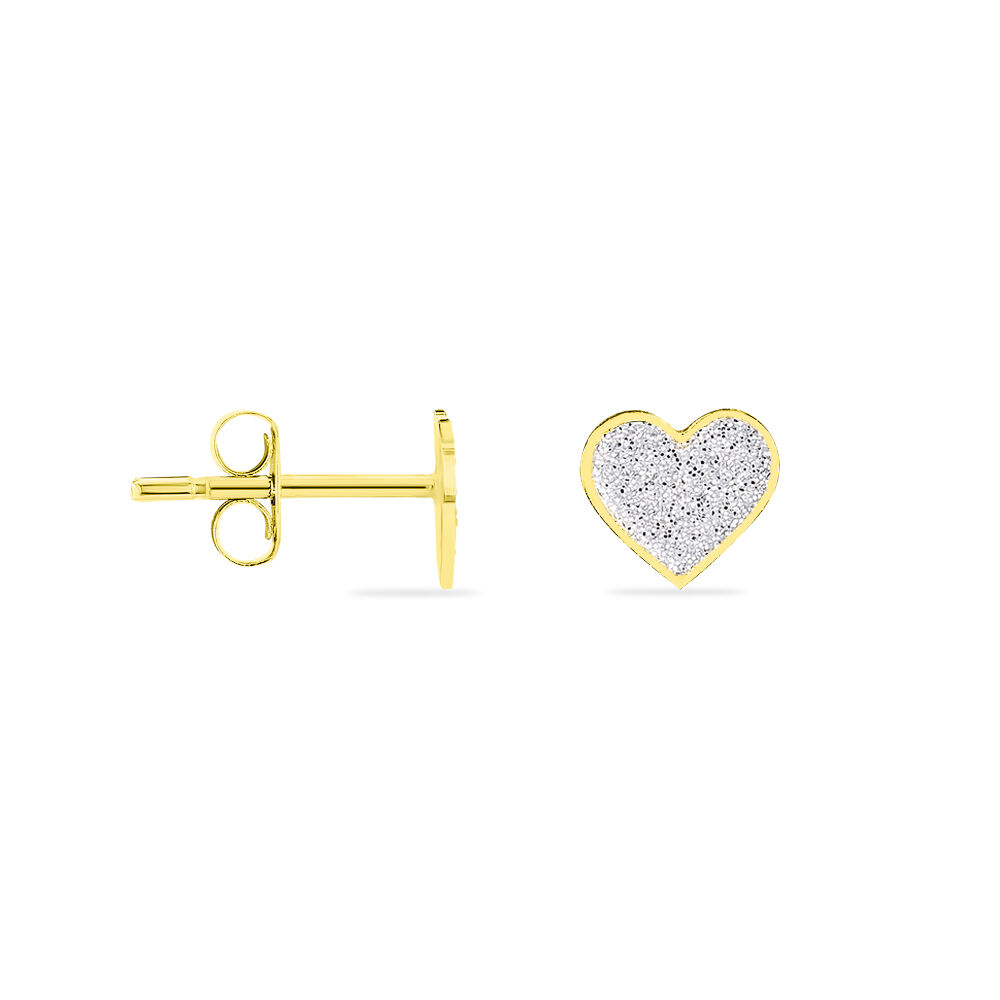 Boucles D'oreilles Puces Marta Or Jaune - Puces Femme | Marc Orian