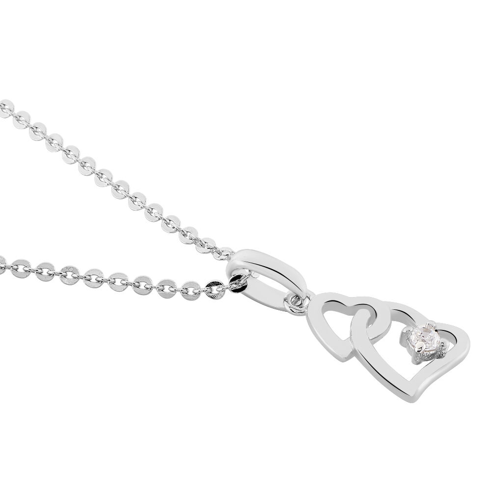 Collier Roma Argent Blanc Oxyde De Zirconium - Colliers avec pierres Femme | Marc Orian