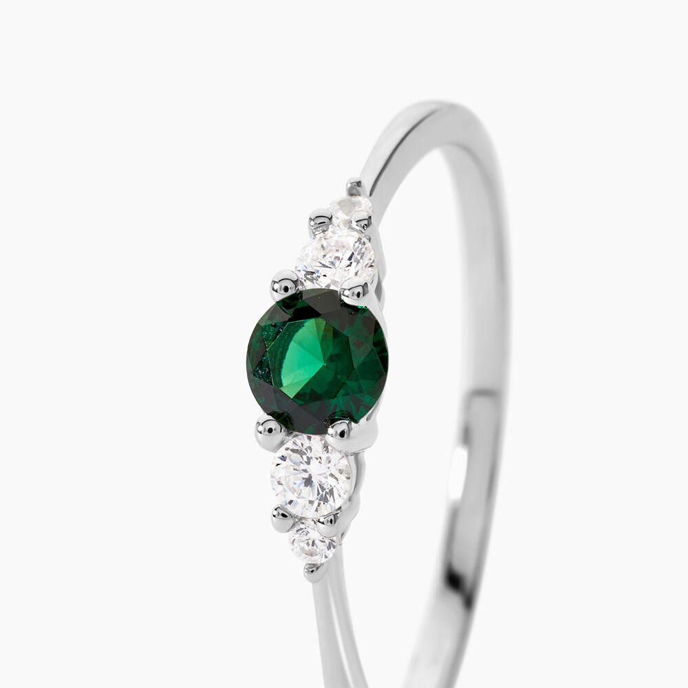 Bague Maiwen Argent Blanc Oxyde De Zirconium - Bijoux fantaisie Femme | Marc Orian