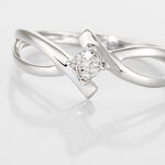 Bague Jone Or Blanc Diamant - Parures de mariage Femme | Marc Orian