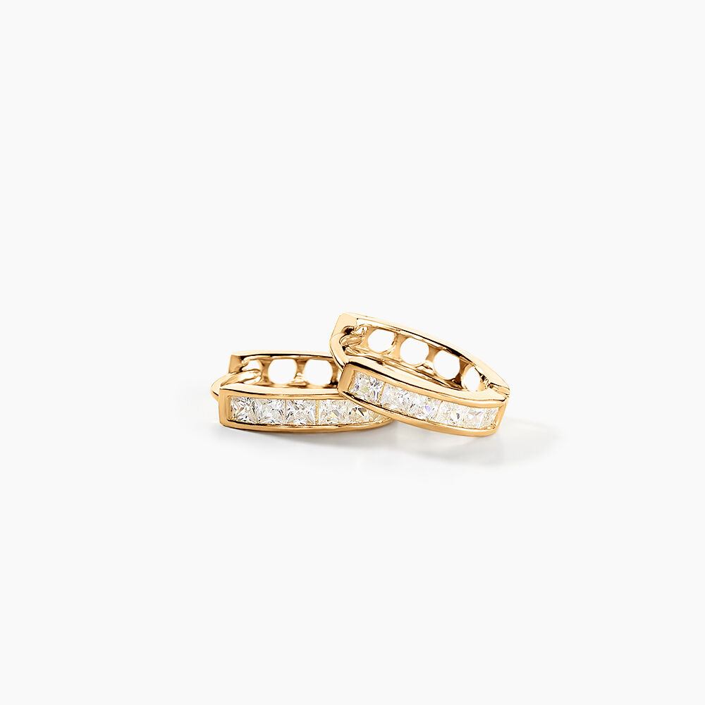 Cr&eacute;oles Ivria Or Jaune Oxyde De Zirconium - Cr&eacute;oles Femme | Marc Orian