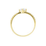 Bague Monelle Or Jaune Oxyde De Zirconium - Solitaires Femme | Marc Orian