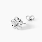 Boucles D'Oreilles Puces Olyss Argent Blanc - Puces Femme | Marc Orian