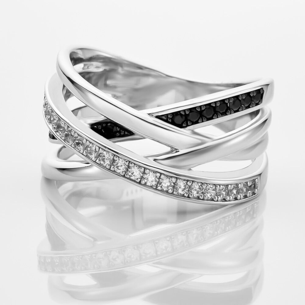 Bague Léona Argent Blanc Oxyde De Zirconium -  Femme | Marc Orian