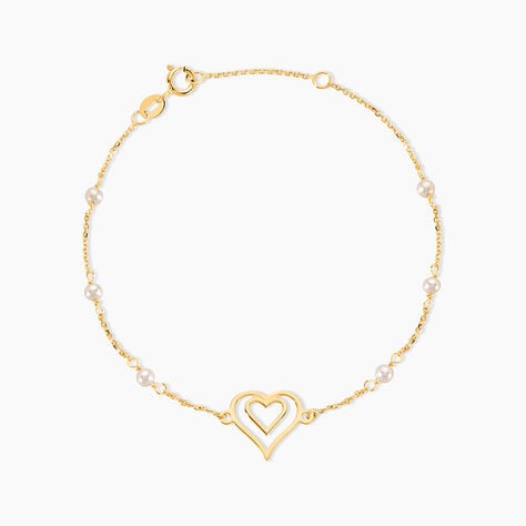 Bracelet Andrieu Or Jaune Perle De Culture - Bracelets cha&icirc;nes Femme | Marc Orian