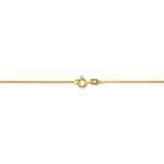 Cha&icirc;ne Ixia Maille Gourmette Diamantee Or Jaune - Chaines Femme | Marc Orian