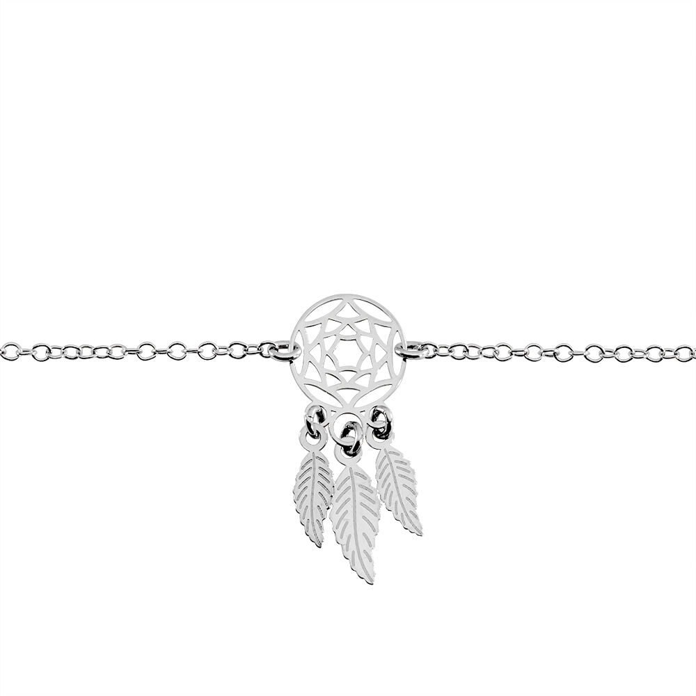 Bracelet Catchy Argent Blanc - Bracelets chaînes Femme | Marc Orian