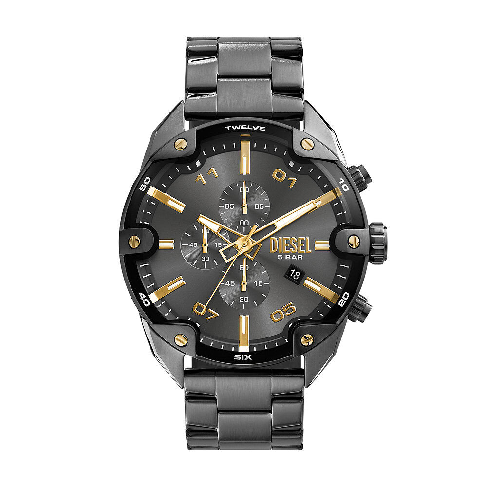 Montre Diesel Spiked Gris - Montres &eacute;tanches Homme | Marc Orian