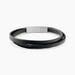 Bracelet Jourdan Cuir De Vache Noir - Bracelets cuir Homme | Marc Orian