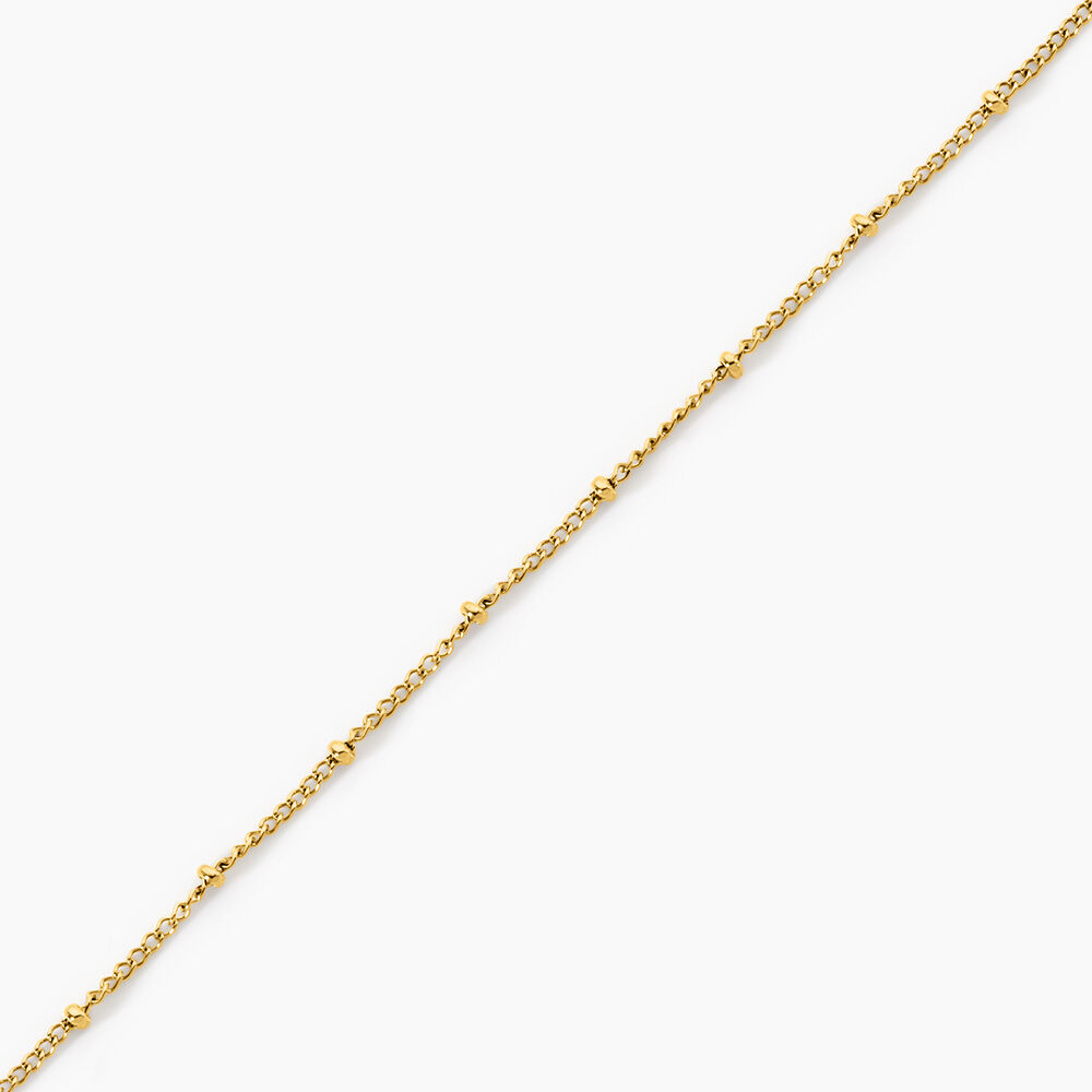 Bracelet Susy Acier Jaune - Bracelets cha&icirc;nes Femme | Marc Orian