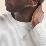 Pendentif Zodiaque Rond Argent Blanc - Bijoux personnalis&eacute;s Famille | Marc Orian